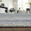 Brighton Hand Knotted Abstract Area Rug in Light Blue/Ivory-1964036601