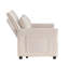 Canapé-lit convertible en velours de 128 cm avec rangement latéral-1641304984