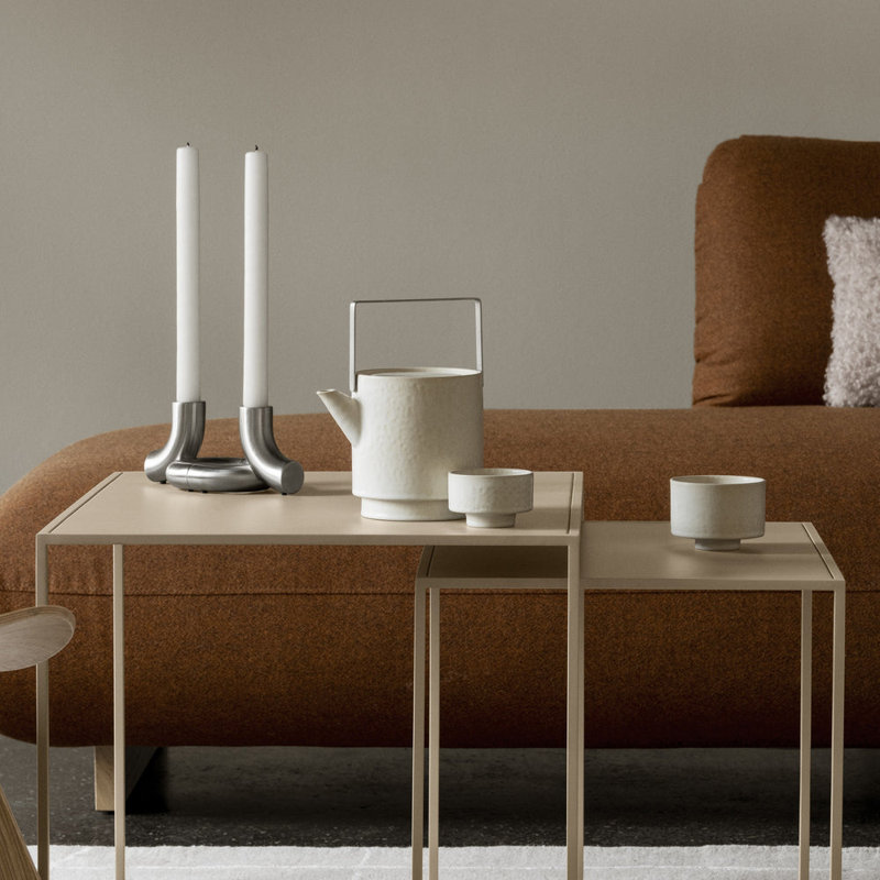 DOODLE Modular Taper Candle Holder - Stainless Steel