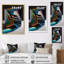 «Structural Geometric Architecture I», reproduction sur toile-899983782-899983801