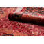 Luca Y307 – Elegant rug with fringes in burgundy & black – Classic Lucaal rug with ornamental & frame pattern-1619760680