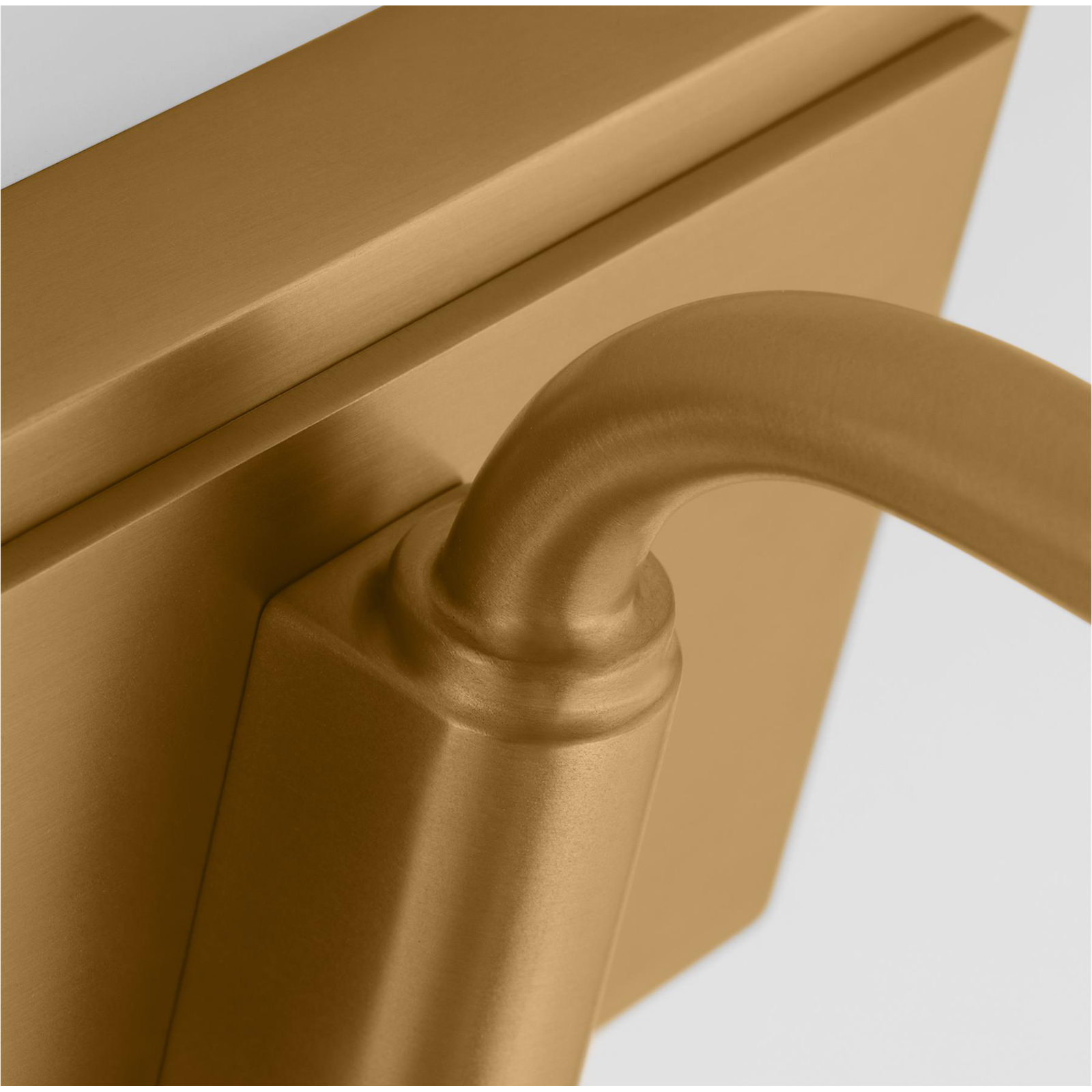 Romaine 2 - Light Picture Light, Brushed Brass, 7.75" H x 18" W x 9.13" D