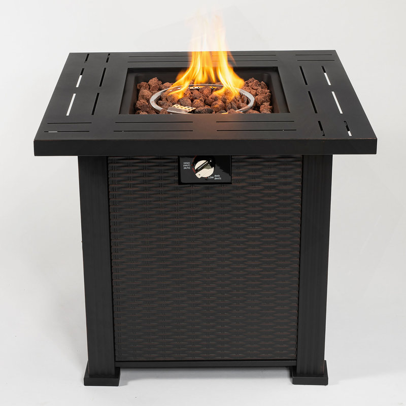 Square Fire Pit Table