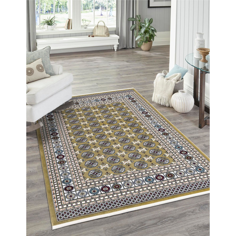 Tapis Lancaster Nehawka, Rectangle 4 pi 1 po x 6 pi 1 po