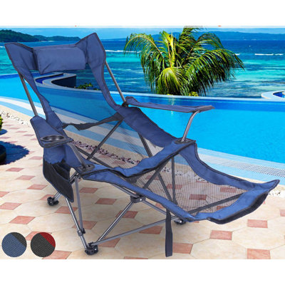 Sostenes Fabric Camping / Beach Folding Chair Folding Chair