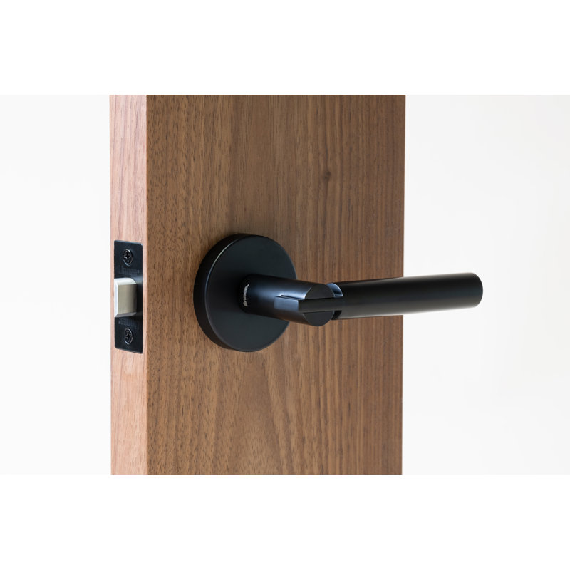 Ensemble d'intimité Alpine avec levier rond Alpine Rose 63, 2.75", Noir satiné