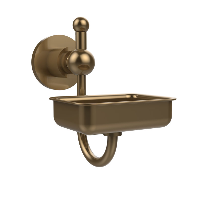 Lera Soap Dish, Brushed Bronze