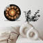 Horloge murale en verre trempé silencieuse de 30 cm, « Horloge murale spirale galaxie avec lumières LED_2 », sans tic-tac, fonctionne avec des piles (piles AA non comprises), décoration artistique pour la maison