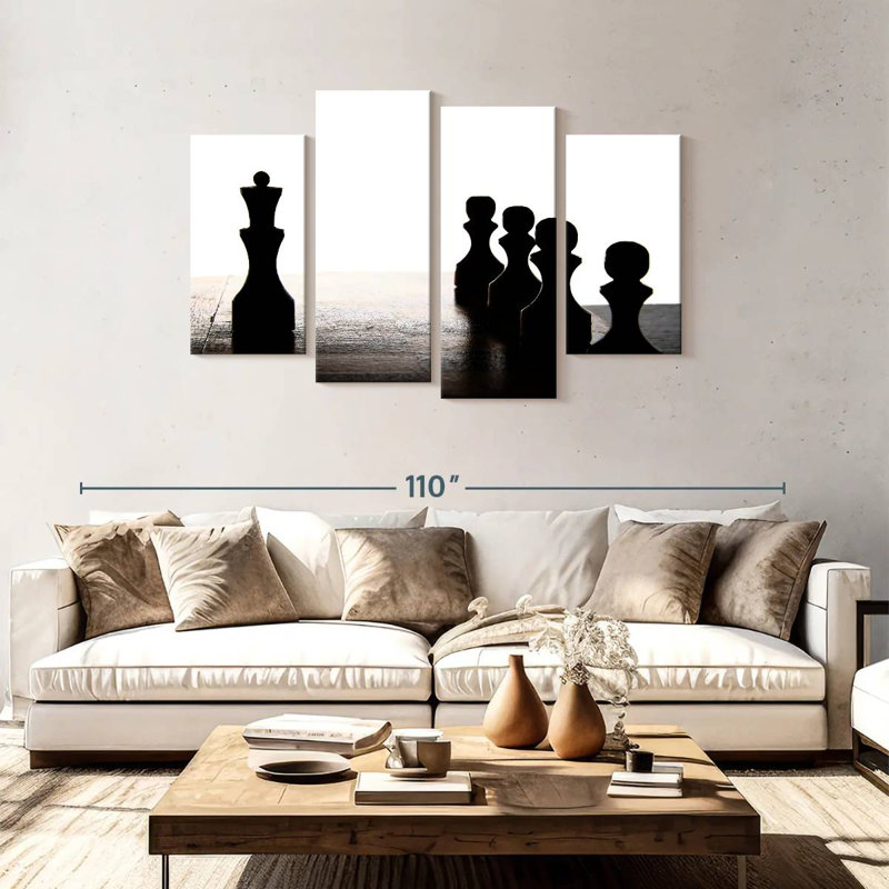 Senne Chess Master, 48" H x 75" W