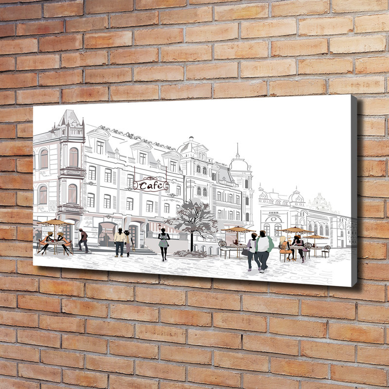 Old Town - Wrapped Canvas Print