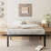 Lutherville 14'' Black Metal Platform Bed Frame With Steel Slat Support, No Box Spring Needed