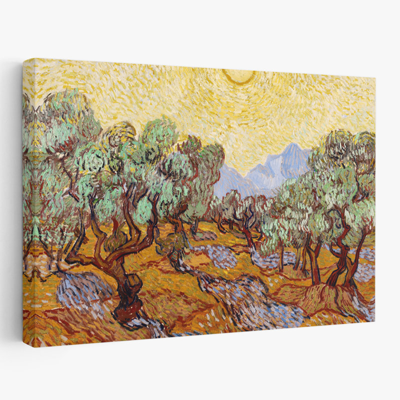 Olive, 1889 - Paysages, musée, Europe, France, H 16 po x l 24 po