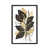 Dark Rustic Wood Floater Framed Canvas