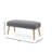 Rectangle Ottoman Bench Footstool