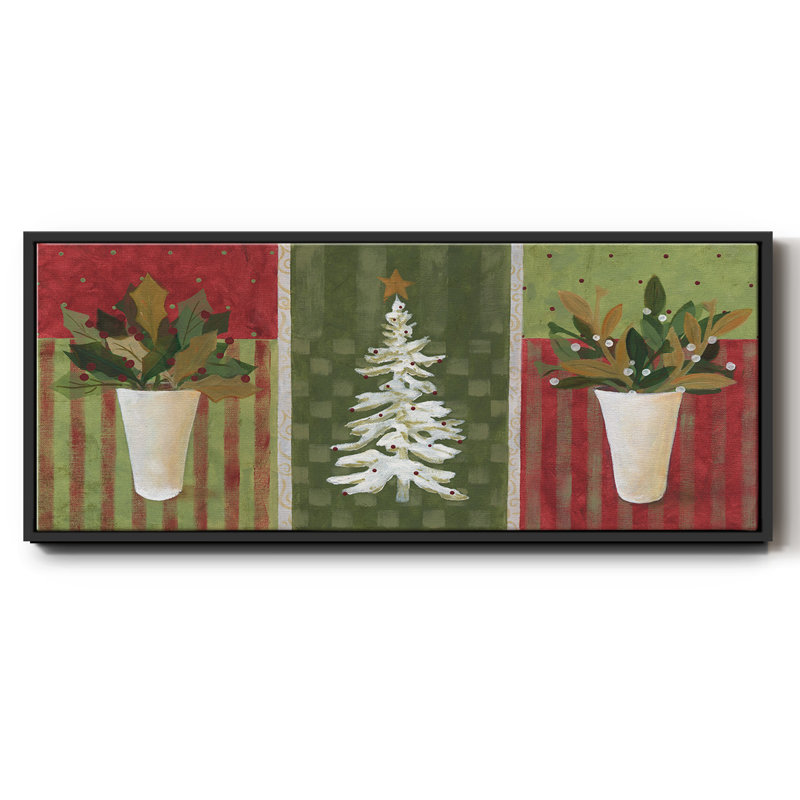 Verdure des fêtes - Toile encadrée, H 24 po x l 60 po