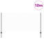 vidaXL Fence with Post Segment Outdoor Barrier Garden Terrace Divider Boundary-114618830-114618829