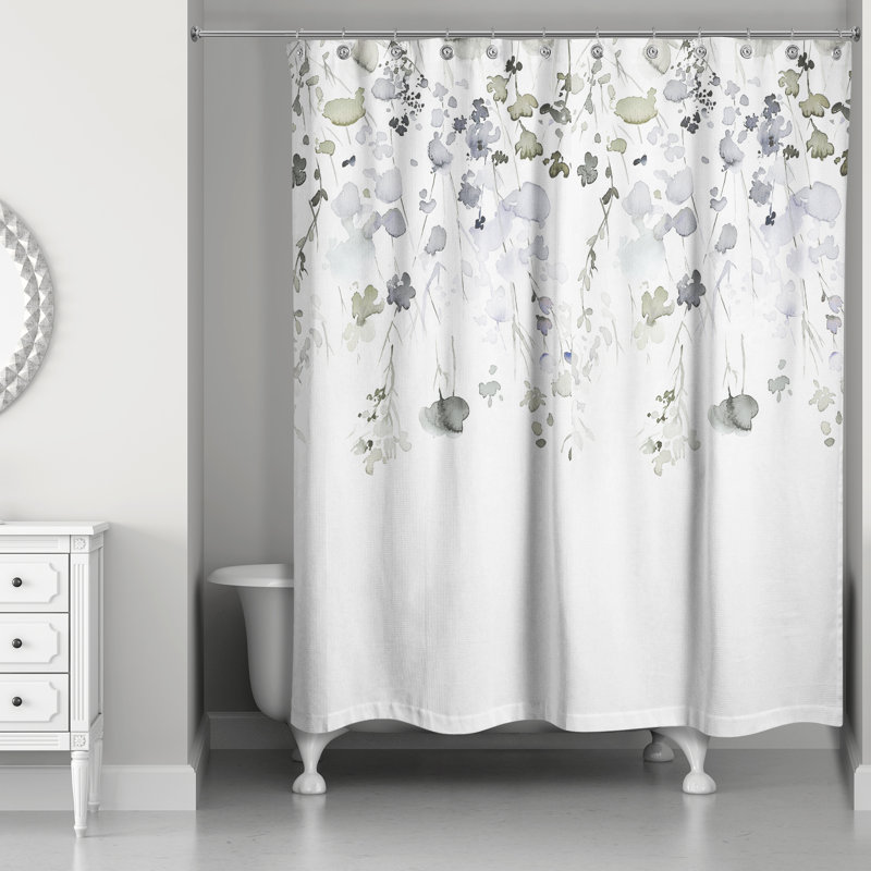 Rideau de douche Reva, Vert