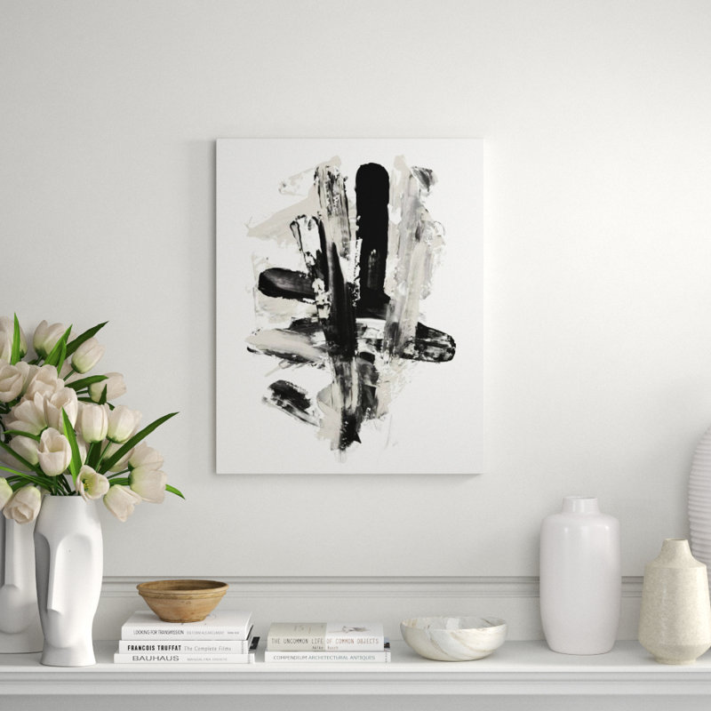 Art Of Brushstrokes I Print by Guseul Park, Image Brush Gel, 30" H x 24" W