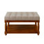 Repose-pieds carré capitonné avec tablette de rangement-2130859665-2130859669
