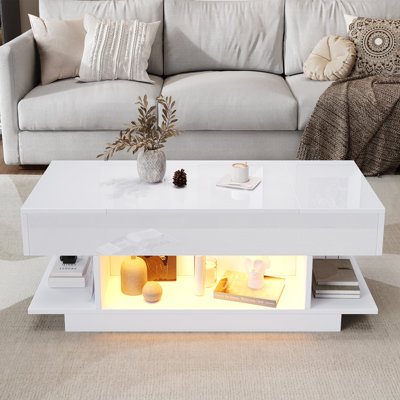 Lift Top Coffee Table with Storage