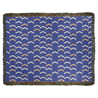 Couverture en coton tissé Rhonda
