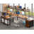 Mobean L-Shaped Computer Desk with Power Outlet-1875394629