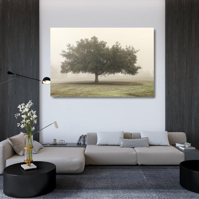 Art sur toile tendue avec la galerie Red Barrel Studio® Poinski, Dianne: Trees in the Fog II