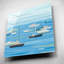 «Summer Regatta II» par Emma Scarvey, art mural en verre acrylique-541830321