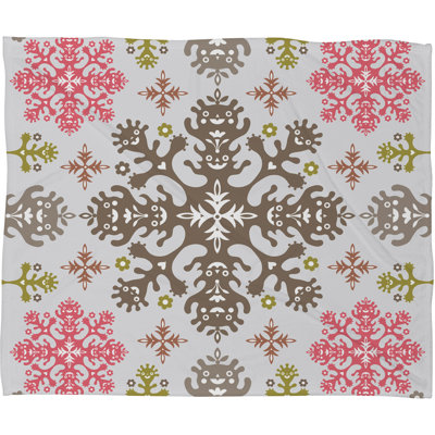Andi Bird Knitted Throw Blanket