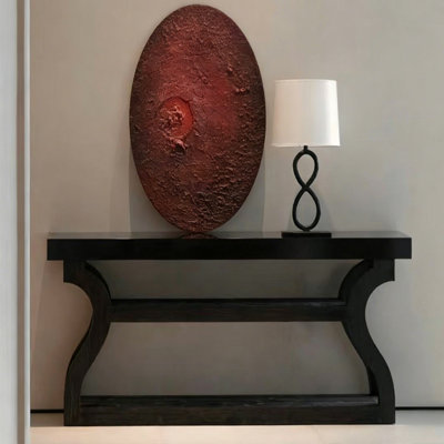 Console moderne simple et noire