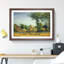 Landscape with a Farm by Camille Pissarro - Picture Frame Painting-62767559-62767555