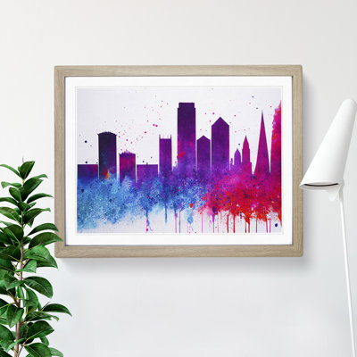 Colourful London Skyline Vol.3 Abstract - Painting