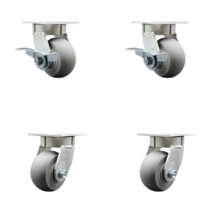 Kingpinle Thermoplastic Caster Set