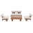 4- Person Outdoor Seating Group With Cushions