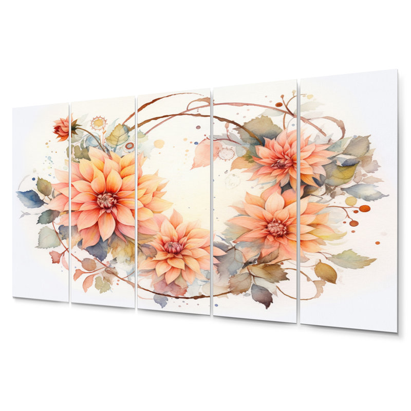 Plants & Flowers Wall Decor on Metal