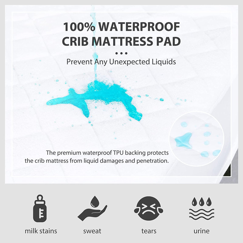 Housse de protection pour matelas en rayonne de bambou imperméable Latitude Run®