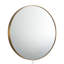 Carnival 36" Round LED Infinity Wall Mirror - Brushed Brass, Inline on/off-58622618