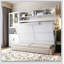 Murphy Bed Wall Bed With Sofa , Shelves USB & Light-539365167-539365166