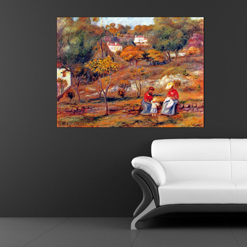 Pierre-Auguste Renoir - Wrapped Canvas Painting, 90cm H x 120cm W x 1.8cm D