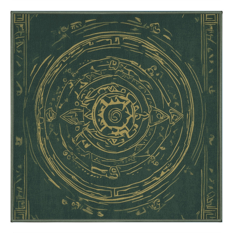 Sacred Grove Rug, Square 4'