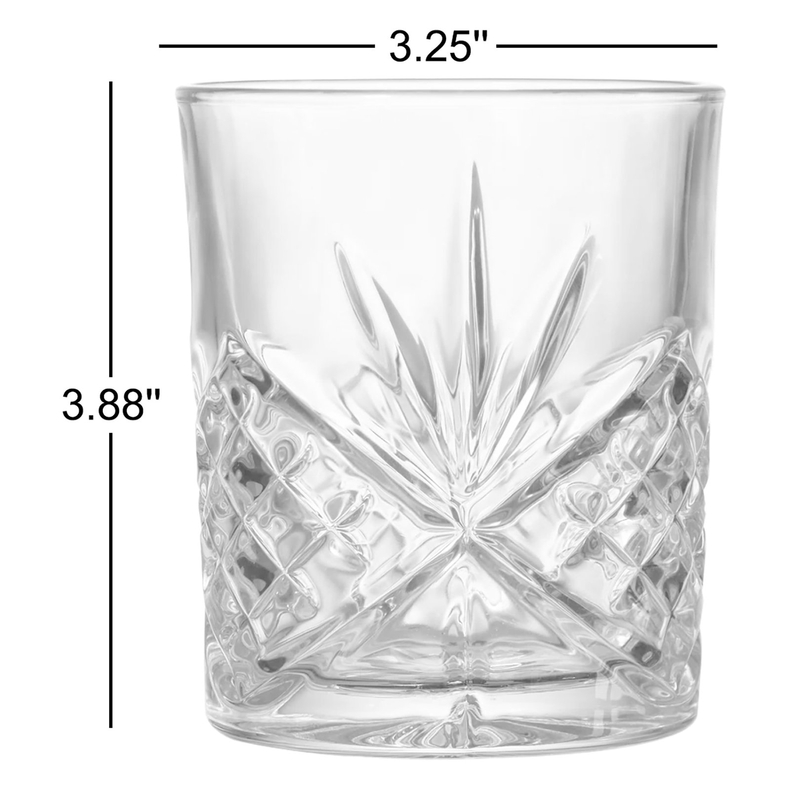 Dublin Crystal Blush Whiskey Glass
