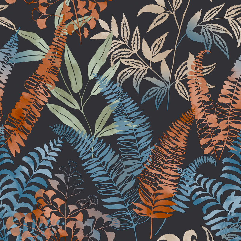 Temptation Sunrise Wallpaper, Black