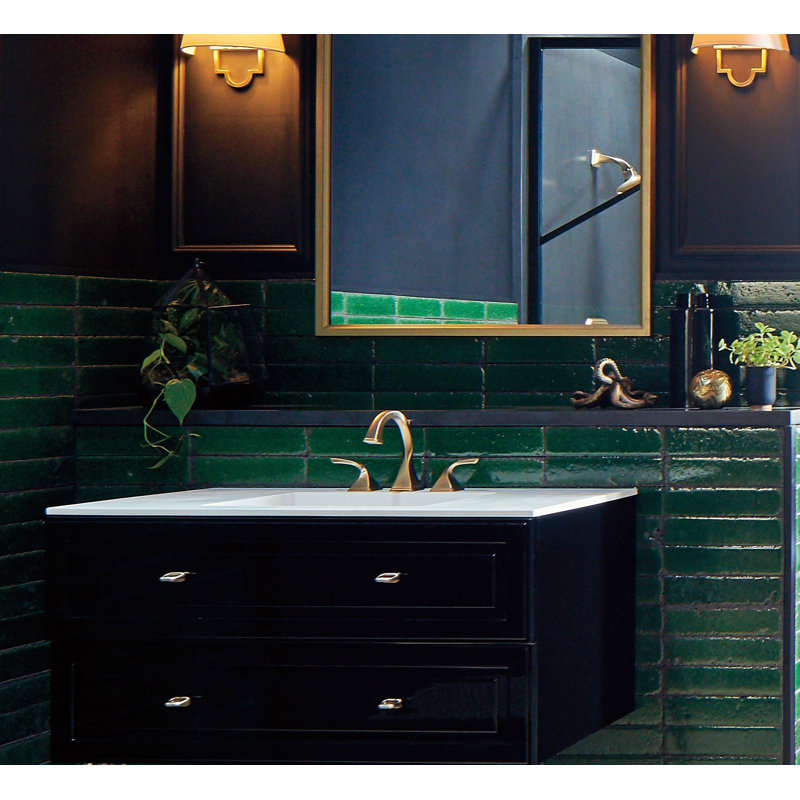 Virage Widespread Bathroom Faucet, Luxe Gold