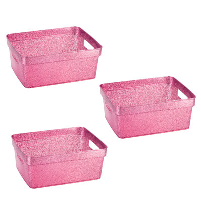Ensemble de 3 bacs en plastique Everly Quinn
