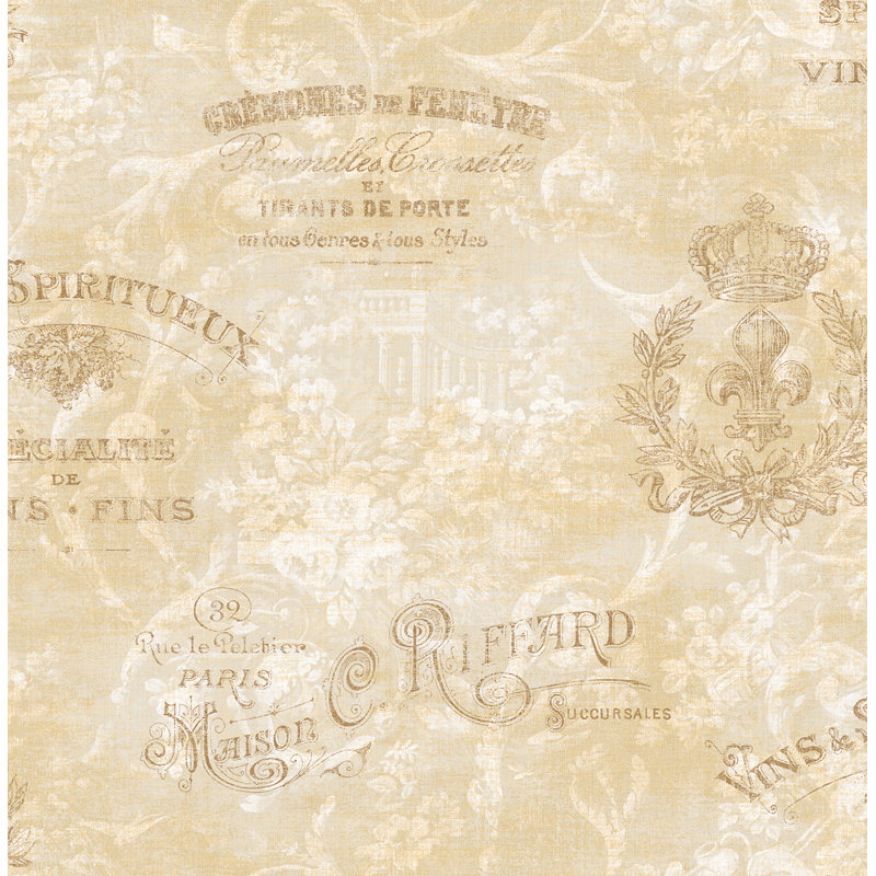  Papier peint Designs Kiff Riffard Toile, Kaki