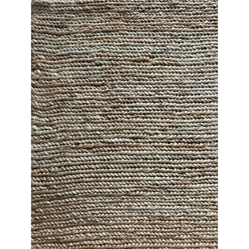 Jute / Sisal Area Rug in Gold, Rectangle 9' x 12'