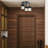 Catalapa Glass Semi Flush Mount
