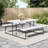 Brutton 6 - Person Patio Dining Set with Rectangular Table-1202675018