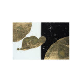 Gold Spill With Back I Print by DAWN SWEITZER