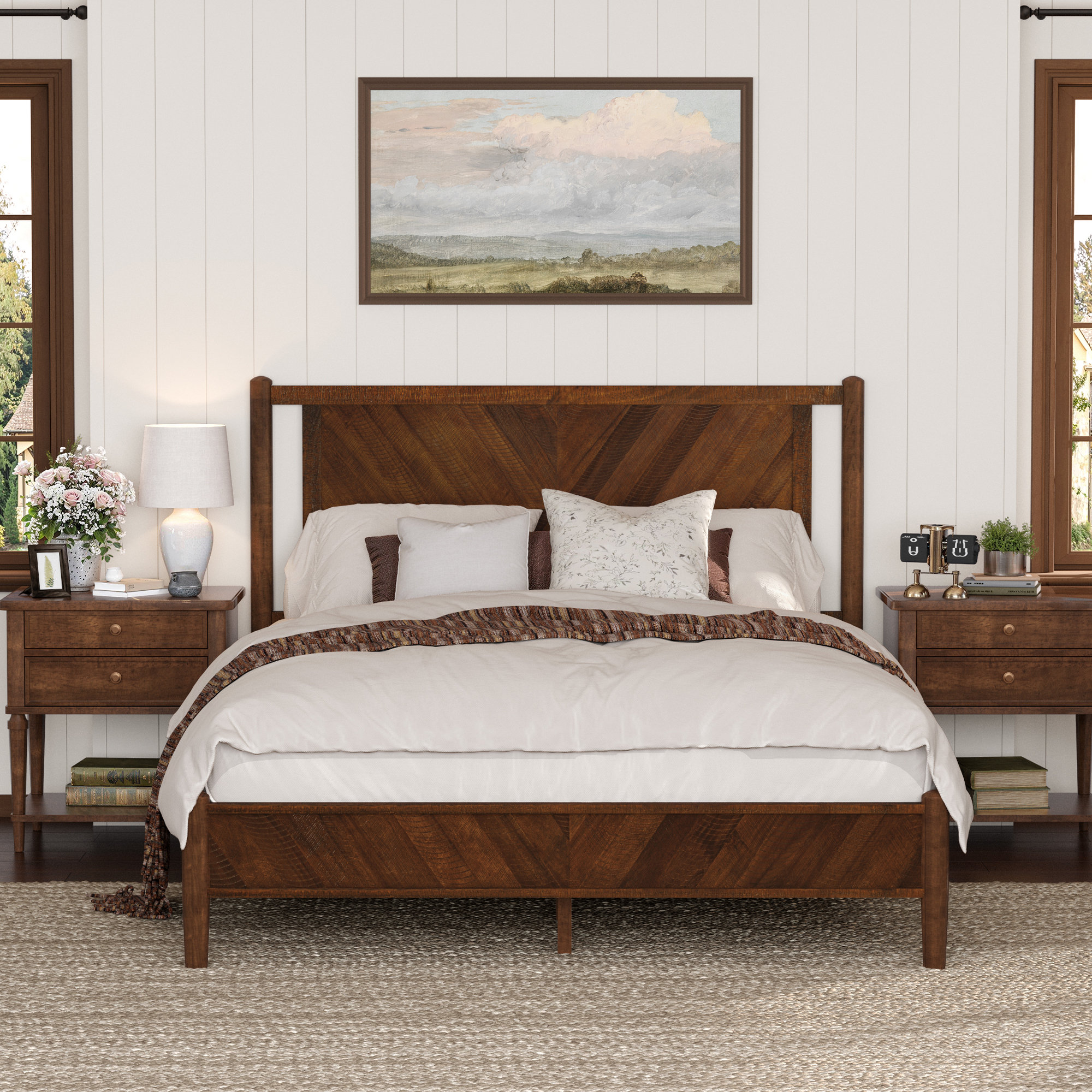 Millwood Pines Anger Solid Wood Bed & Reviews - Wayfair Canada